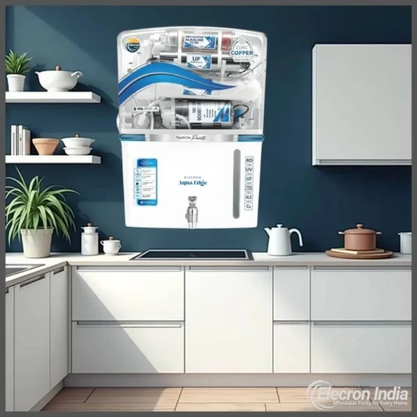 Elecron AquaEdge – 5-Stage RO+UV+UF+TDS Adjuster Water Purifier | 15 L/hr | 8L Storage Tank - Image 4