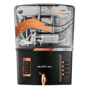 Elecron AlkaPure Max – 6-Stage RO+UV+UF+TDS Adjuster with Zinc & Alkaline Boost | 15 L/hr | 8L Storage Tank