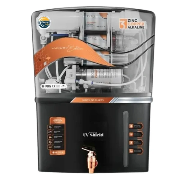 Elecron AquaEdge – 5-Stage RO+UV+UF+TDS Adjuster Water Purifier | 15 L/hr | 8L Storage Tank - Image 3