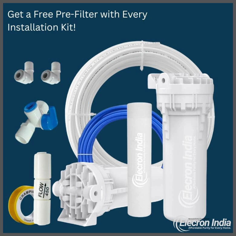 Elecron Pro Max Black 6-Stage RO Water Purifier (RO+UV+UF+TDS, Zinc & Alkaline, 15 L/hr, 9L) - Image 2